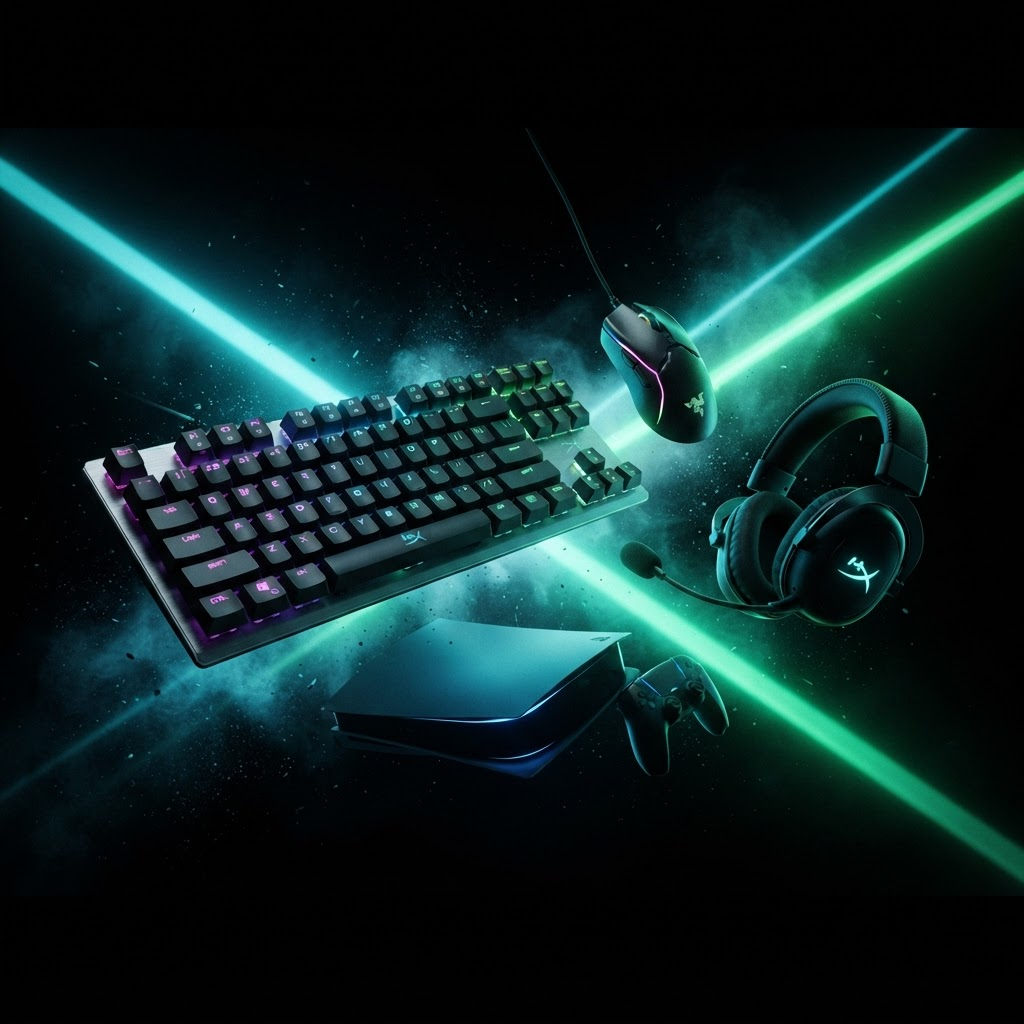 Selección de productos de tecnología y gaming de NaraSur